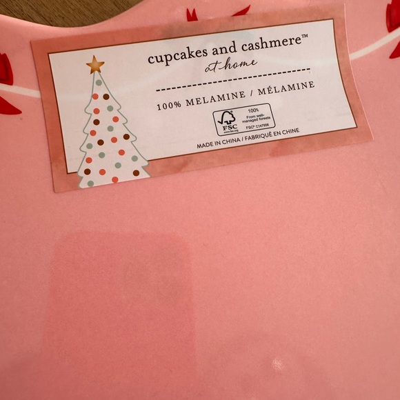 Cupcake and Cashmere Holiday Bow Platter - Picture 4 of 4